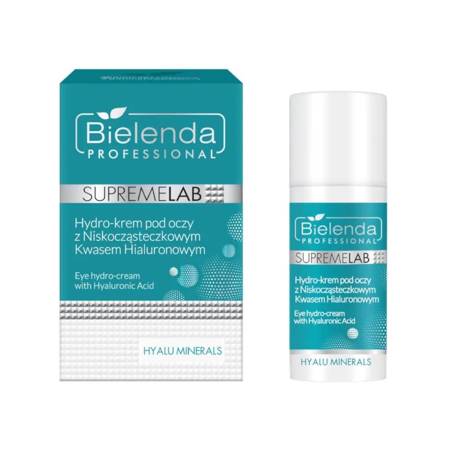 Bielenda SupremeLab Hyalu Minerals hydro-krem pod oczy z kwasem hialuronowym 15ml