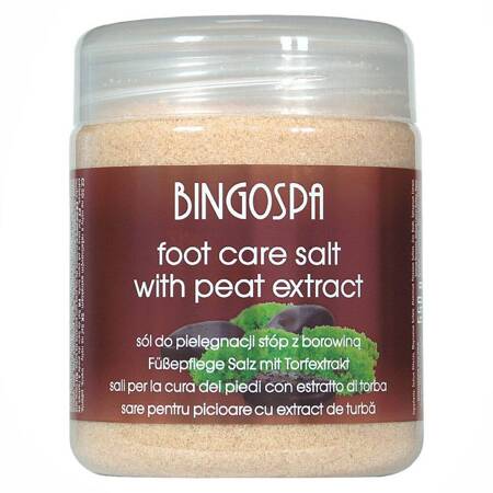 Bingospa Sól do stóp z borowiną 550g