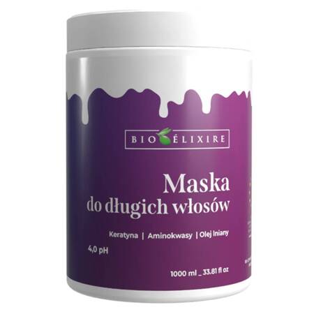 Bioelixire Select Keratin maska do długich włosów 1000ml