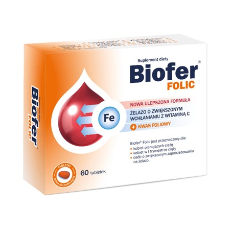 Biofer Folic  60 tabletek