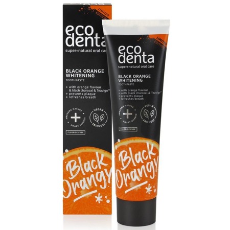 Black Orange Whitening Toothpaste czarna wybielająca pasta do zębów o smaku pomarańczowym 100ml