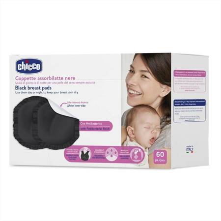 Breast Pads wkładki laktacyjne Czarne 60szt