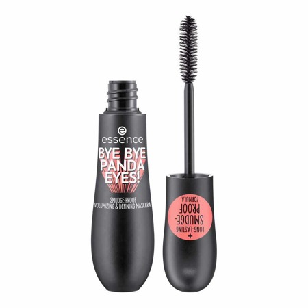 Bye Bye Panda Eyes! Smudge-Proof Volumizing and Defining Mascara tusz zwiększający objętość rzęs 01 Black 16ml