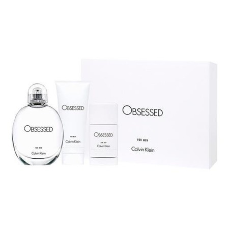 CALVIN KLEIN Obsessed Men EDT 125ml + STICK 75ml + BODY WASH 100ml