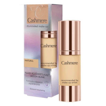 CASHMERE Długotrwały podkład rozświetlający Natural 30ml