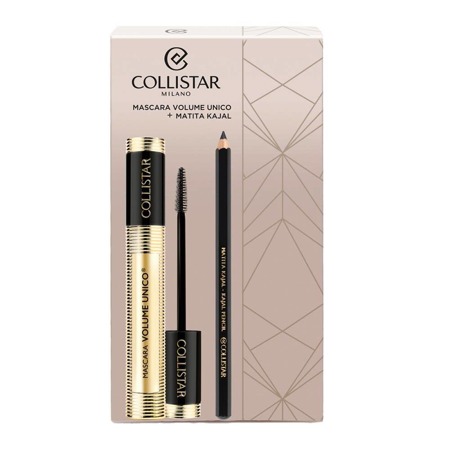 COLLISTAR Volume Unico Mascara Black 13ml + Matita Kajal kredka do oczu Black 1,2ml