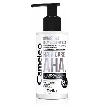 Cameleo Hair Care AHA. odżywcza emulsja kwasowa do włosów słabych i łamliwych 150ml