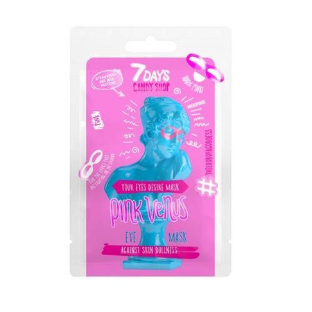 Candy Shop Pink Venus maska do skóry wokół oczy ultranawilżenie 10g