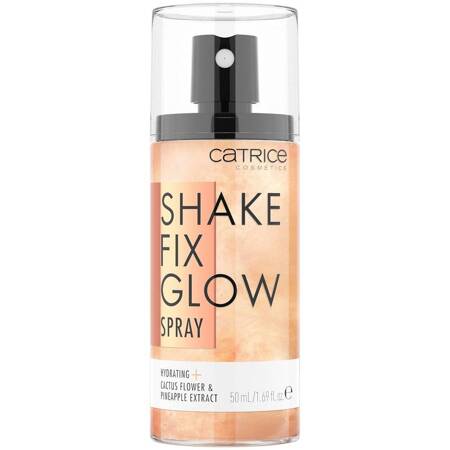 Catrice Shake Fix Glow rozświetlajacy spray utrwalający makijaż 50ml