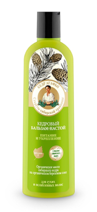 Cedr wzmacniająco-odżywczy balsam do włosów suchych i osłabionych 280ml