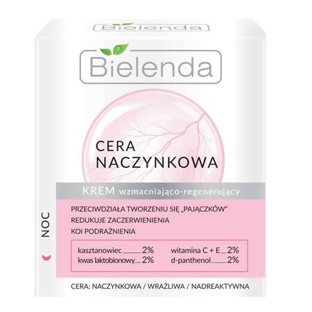 Cera Naczynkowa krem wzmacniająco-regenerujący na noc 50ml