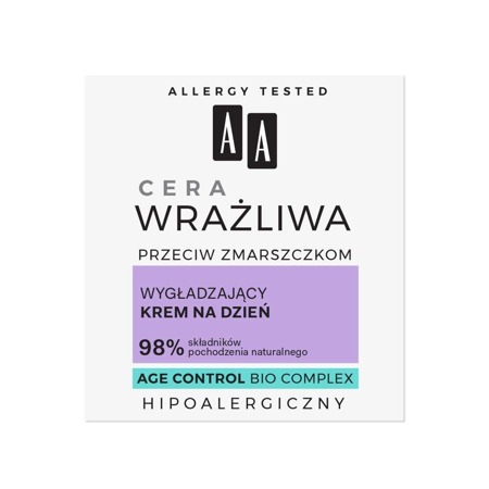 Cera Wrażliwa Przeciw Zmarszczkom wygładzający krem na dzień bezzapachowy 50ml