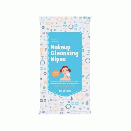 Cettua Makeup Cleansing Wipes chusteczki do demakijażu 15szt