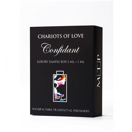 Chariots of Love Confidant Luxury Sample Box 5ml + 1ml