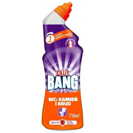 Cillit Bang Power Cleaner żel do czyszczenia WC Kamień i Brud 750ml