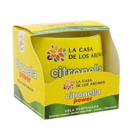 Citronella świeca o zapachu trawy cytrynowej 100g