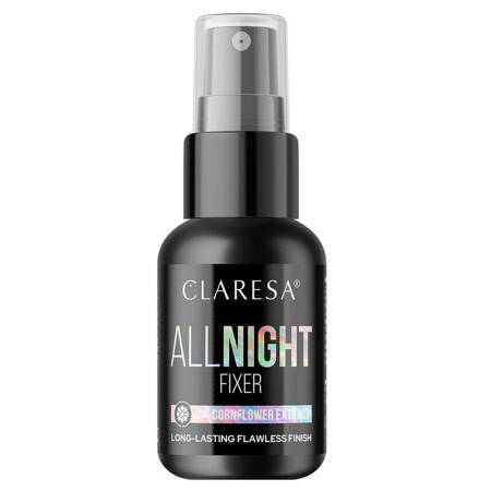 Claresa All Night Fixer utrwalacz do makijażu 50ml