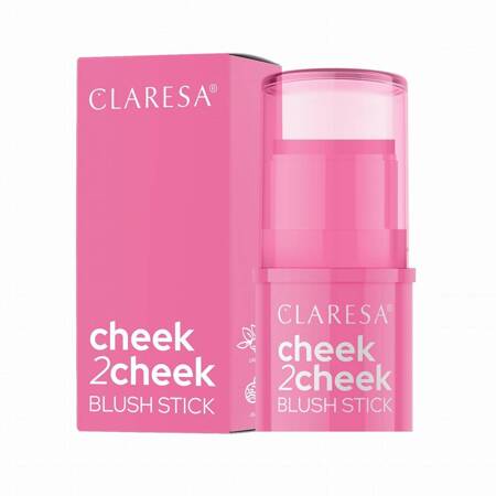 Claresa Cheek 2 Cheek róż w sztyfcie 01 Candy Pink 6g