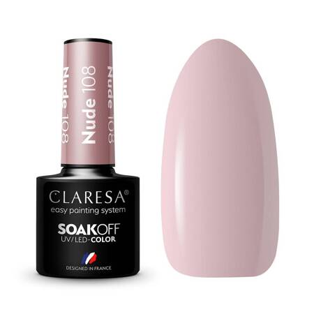 Claresa Soak Off UV/LED Nude 108 5g