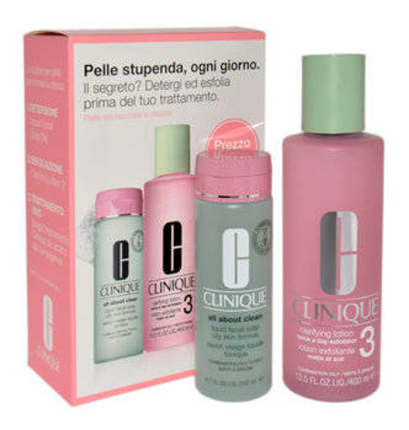 Clinique Clarifying Lotion 3 400ml + All About Clean Liquid Facial Soap 200ml