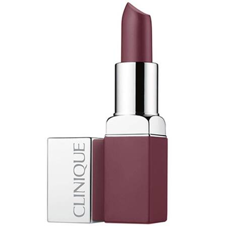 Clinique Pop Matte Lip Colour Primer matowa pomadka do ust z bazą 08 Bold Pop 3.9g