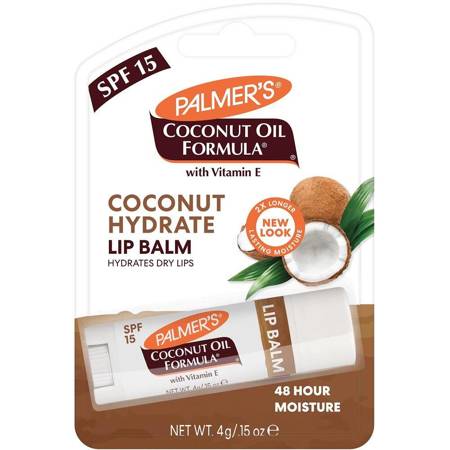 Coconut Oil Formula Lip Balm SPF15 pielęgnacyjny balsam do ust z olejkiem kokosowym 4g