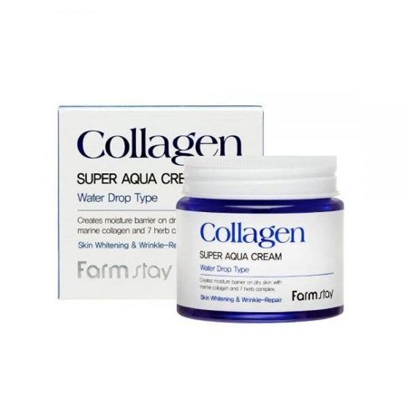 Collagen Super Aqua Cream kolagenowy krem intensywnie nawadniający Water Drop 80ml