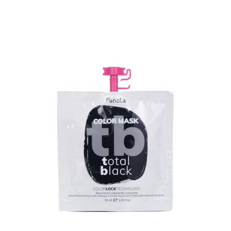 Color Mask maska koloryzująca do włosów Total Black 30ml