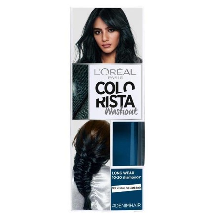 Colorista Wash Out zmywalna farba do włosów 19 Denim Hair 80ml