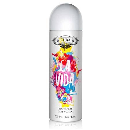 Cuba La Vida For Women dezodorant spray 200ml