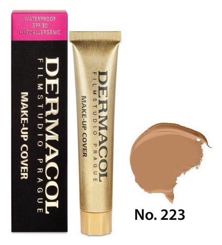 DERMACOL Make-Up Cover wodoodporny podkład mocno kryjący 223 SPF30 30g