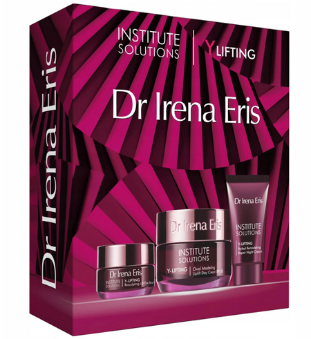 DR IRENA ERIS Institute Solutions Y-Lifting krem na dzień 50ml + krem na noc 30ml + serum pod oczy 15ml