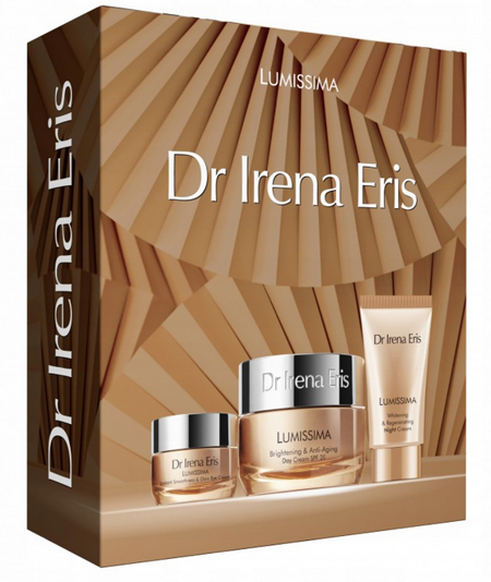 DR IRENA ERIS Lumissima krem na dzień SPF20 50ml + krem na noc 30ml + krem wokół oczu 15ml