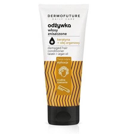 Daily Care odżywka do włosów zniszczonych Keratyna & Olej Arganowy 250ml