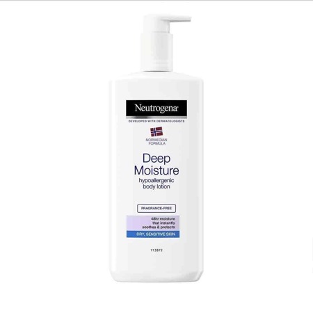 Deep Moisture głęboko nawilżający balsam do ciała bezzapachowy 400ml