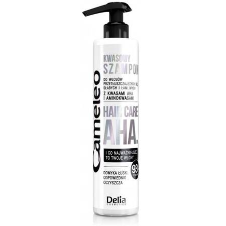 Delia Cameleo Hair Care AHA. szampon kwasowy do włosów słabych i łamliwych 250ml