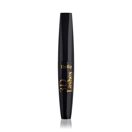 Delia New Look Mascara 3D Lashes tusz do rzęs z efektem trójwymiarowego spojrzenia Black 12ml