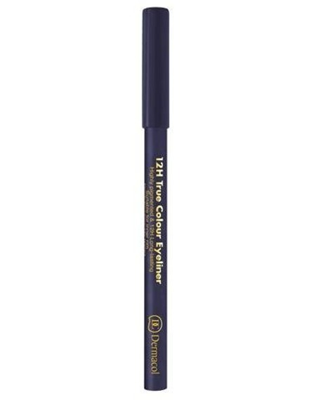 Dermacol 12H True Colour Eyeliner długotrwały eyeliner w kredce 7 Grey 2g