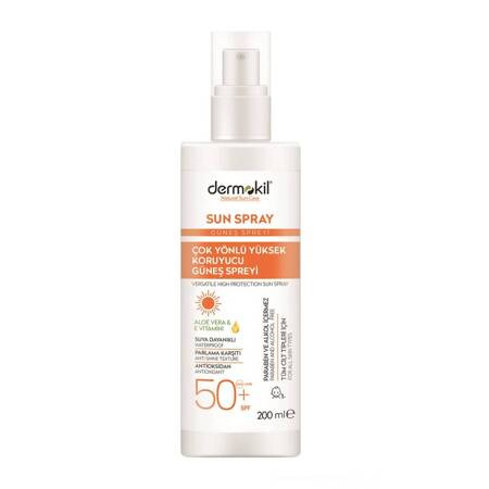 Dermokil Sun Spray ochronny spray do opalania SPF50+ 200ml