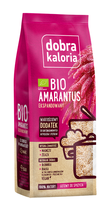 Dobra Kaloria BIO Amarantus ekspandowany 120g