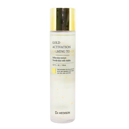 Dr. Hedison Gold Activation Calming Toner kojący tonik do twarzy 150ml