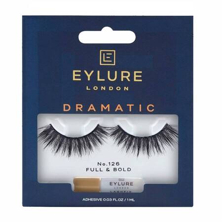 Dramatic Lashes sztuczne rzęsy z klejem No. 126