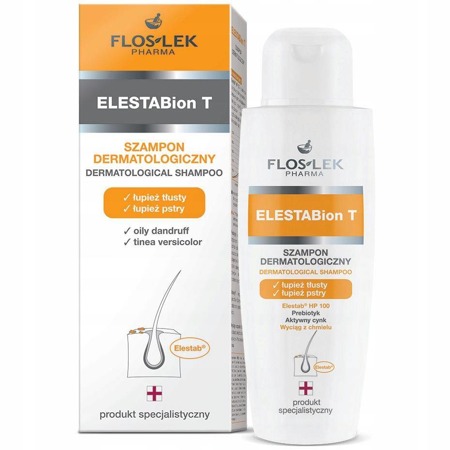 ELESTABion T szampon dermatologiczny łupież tłusty i pstry 150ml