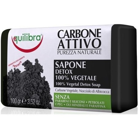 EQUILIBRA Carbo Detox 100% Vegetal Detox Soap 100g