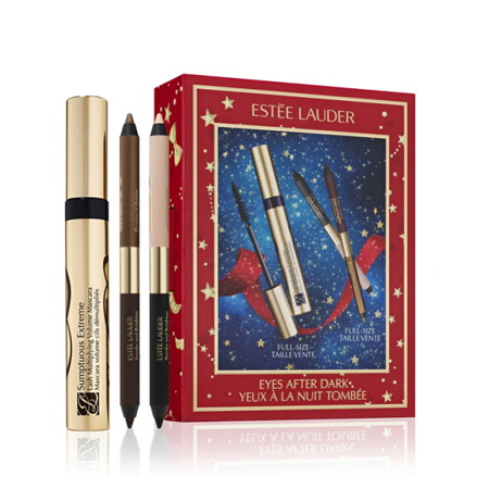 ESTEE LAUDER Sumptuous Extreme Lash Multiplying Volume Mascara 8ml + Smoke and Brighten Kajal Eyeliner Duo Noir 1,2g + Smoke and Brighten Kajal Eyeliner Duo Dark Chocolate 1,2g