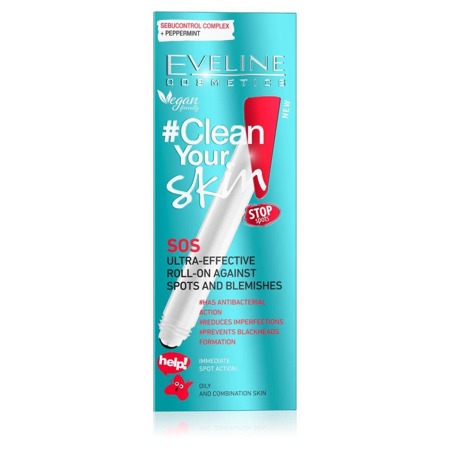 EVELINE Clean Your Skin SOS roll-on 15ml