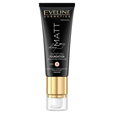 EVELINE Matt My Day Mattifying Foundation 01 Ivory 40ml