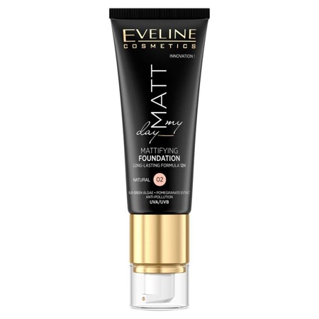 EVELINE Matt My Day Mattifying Foundation 02 Natural 40ml