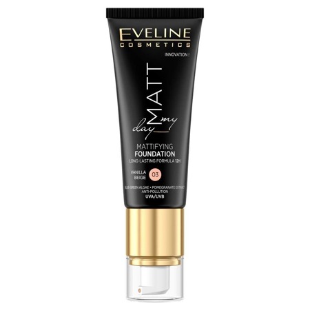 EVELINE Matt My Day Mattifying Foundation 03 Vanilla Beige 40ml