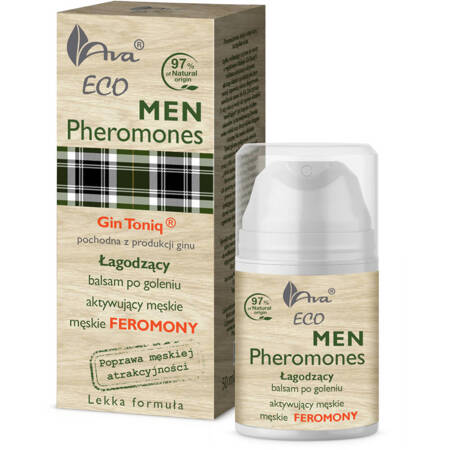 Eco Men Pheromones łagodzący balsam po goleniu 50ml